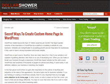 Tablet Screenshot of dollarshower.com
